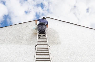 Peinture extérieure à Courlon — façades et ravalement